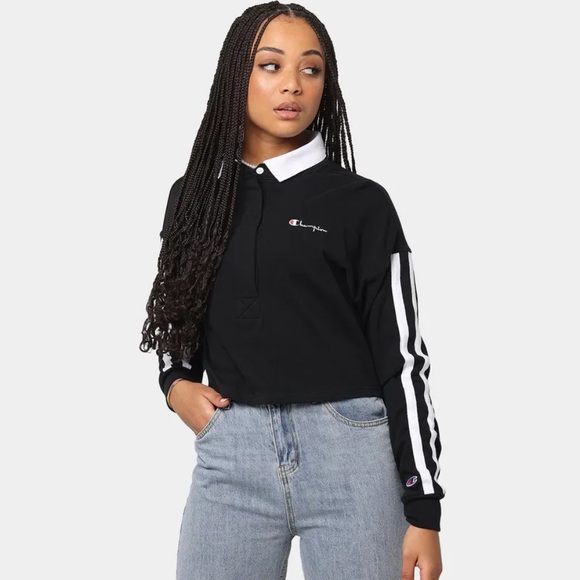 Champion Tops - BNWT Champion Rugby Stripe T-Shirt (Medium)